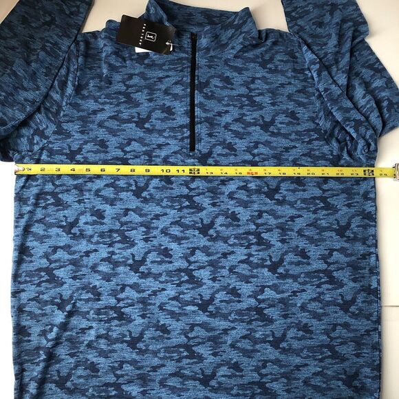 PGA Tour Men’s Golf Sweater Blue Camo Print Size XL NWT - Picture 4 of 14